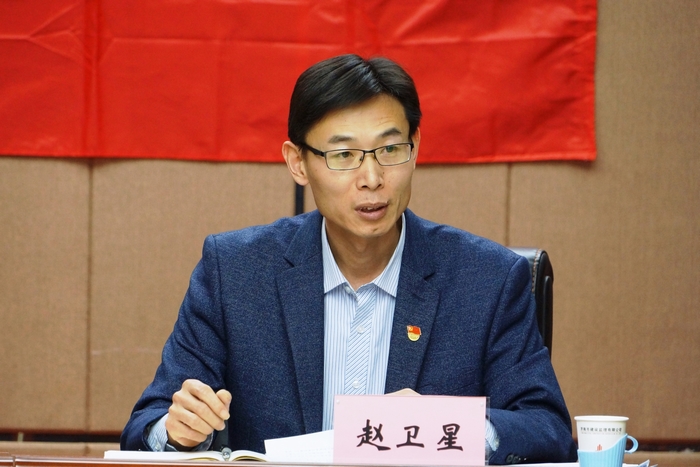 中共济南市委市直机关工作委员会副巡视员赵卫星到会指导.jpg 中共济南市委市直机关工作委员会副巡视员赵卫星到会指导.jpg